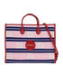 Sydney Striped Tote, front view